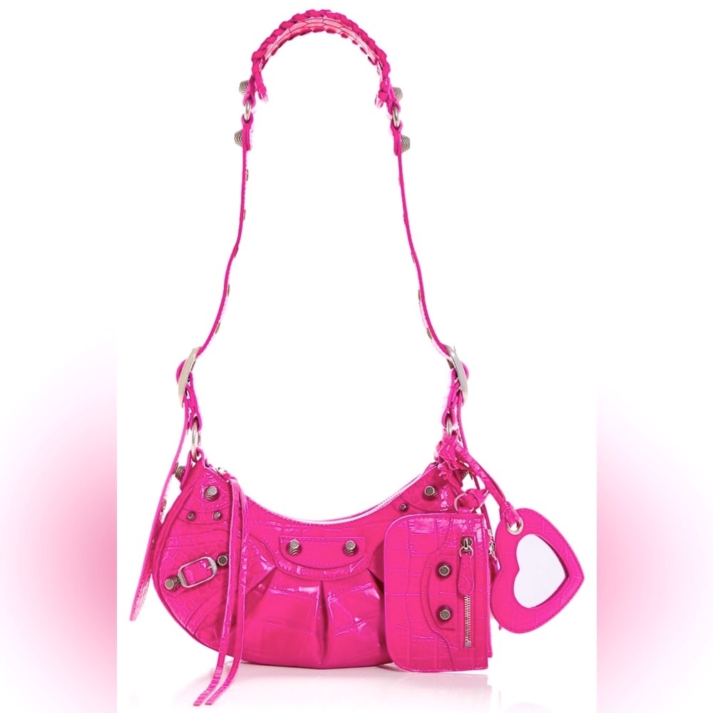 NEW🔥BALENCIAGA Extra Small Le Cagole Calfskin Shoulder Bag🔥 - Picture 6 of 16